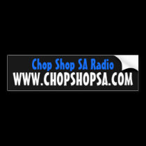 chop shop bumper stickers