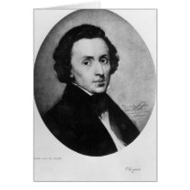 Chopin, 1858 greeting cards
