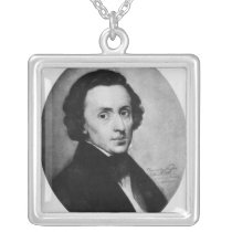 Chopin, 1858 personalized necklace