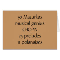 Chopin cards