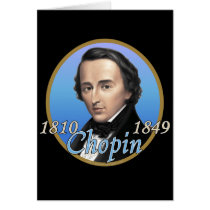 Chopin Greeting Card