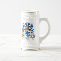 Chopin Family Crest Coffee Mugs