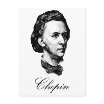 Chopin postcards by aesthete Chopin postcards