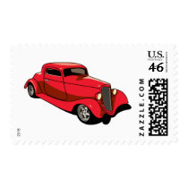 Chopped Red Coupe postage