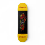 Chopper bike cool skateboard design