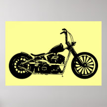 Chopper Bike Posters