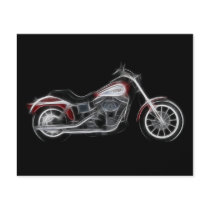 Chopper Hog Heavyweight Motorcycle Personalized Flyer
