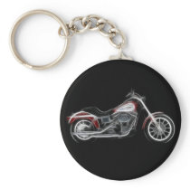 Chopper Hog Heavyweight Motorcycle Keychains
