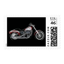 Chopper Hog Heavyweight Motorcycle Postage Stamps