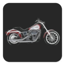 Chopper Hog Heavyweight Motorcycle Sticker
