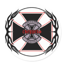 chopper maniac stickers