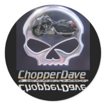 ChopperDave Logo Stickers