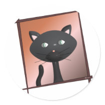Chopsticks Kitty stickers by candystore Chopsticks Kitty stickers