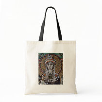 Chor Mosaics At San Vitale In Ravenna, Szene: Empr Canvas Bags