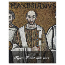 Chor Mosaics At San Vitale In Ravenna, Szene: Kais Flyer Design