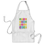 Chord Cheat Tee White Apron