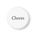 Chores Fridge Magnets