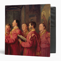 Choristers in the Church, 1870 3 Ring Binders