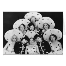 Chorus Girls Group Greeting Card - 1706461.jpg