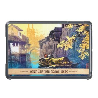 Chou Xing Hua Suzhou Scenery river sunset painting iPad Mini Case