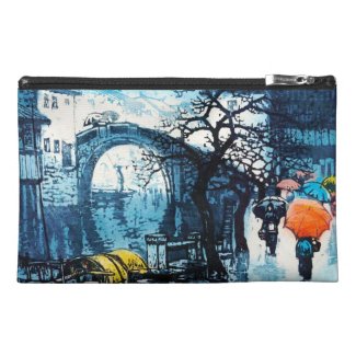 Chou Xing Hua Suzhou Scenery vintage chinese art Travel Accessories Bags