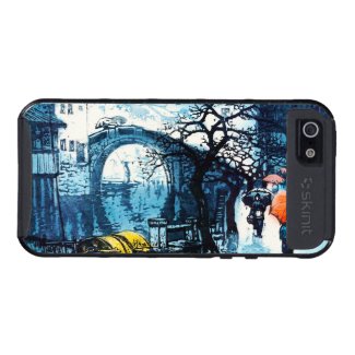 Chou Xing Hua Suzhou Scenery vintage chinese art Case For iPhone 5/5S