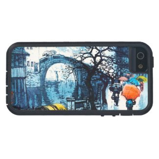 Chou Xing Hua Suzhou Scenery vintage chinese art iPhone 5/5S Covers