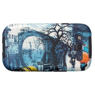 Chou Xing Hua Suzhou Scenery vintage chinese art Samsung Galaxy S3 Covers