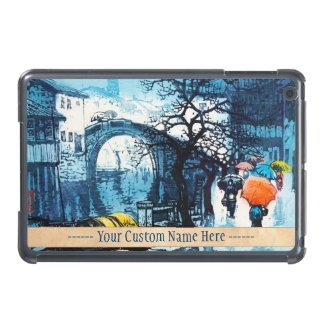 Chou Xing Hua Suzhou Scenery vintage chinese art iPad Mini Cover