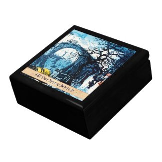 Chou Xing Hua Suzhou Scenery vintage chinese art Gift Box