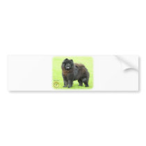 Chow Chow 9B008D-25 bumper stickers by TraffordPhotos Chow Chow 9B008D-25 bumper stickers