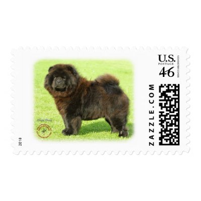 Chow Chow 9B011D-08 Stamps
