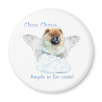 Chow Chow Angel - Magnet