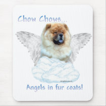 Chow Chow Angel mousepads