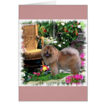 Chow Chow Art Gifts cards