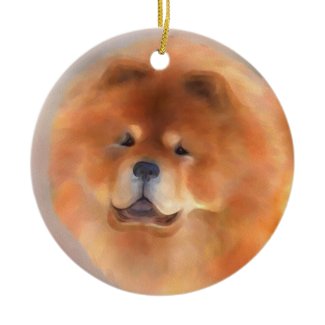 Chow Chow Beauty ornament