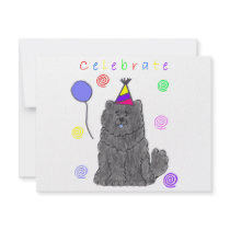 Chow Chow Black Celebrate invitations by giftsjustforu Chow Chow Black Celebrate invitations
