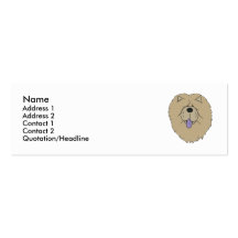 Chow Chow   Business Card Templates