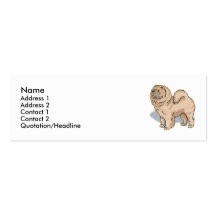Chow Chow Business Cards