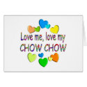 CHOW CHOW cards