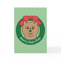 Chow Chow Christmas cards