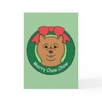 Chow Chow Christmas cards
