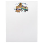 Chow Chow Christmas Play Stationary Letterhead Design