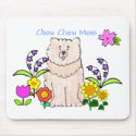 Chow Chow Cream Mom Mousepad by giftsjustforuholiday Chow Chow Cream Mom Mousepad