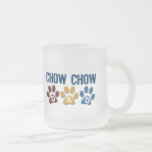 CHOW CHOW Dad Paw Print 1 Mugs