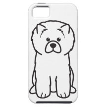 Chow Chow Dog Cartoon iPhone 5 Cover