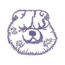 Chow Chow embroidered shirts