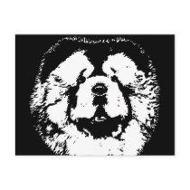 Chow-Chow-Geschenke - Postkarte postkarten by pupaya Chow-Chow-Geschenke - Postkarte postkarten