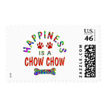 Chow Chow Happiness postage