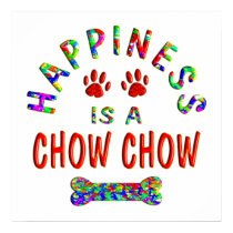 Chow Chow Happiness posters by TLArnold4 Chow Chow Happiness posters